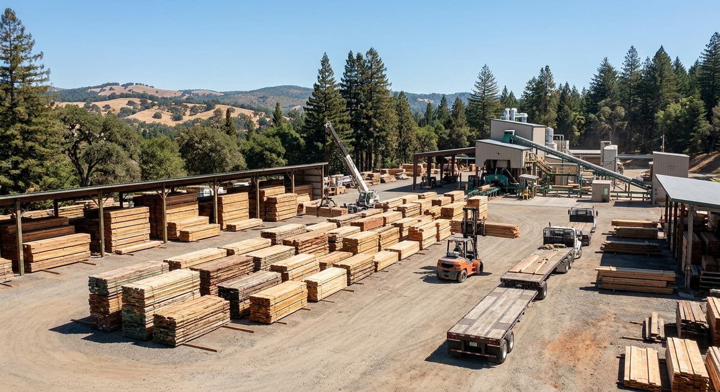 California wood solutions, timbers and appearance-grade lumber